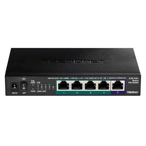 TPE-TG350 5-Port Unmanaged 2.5G PoE+ Switch
