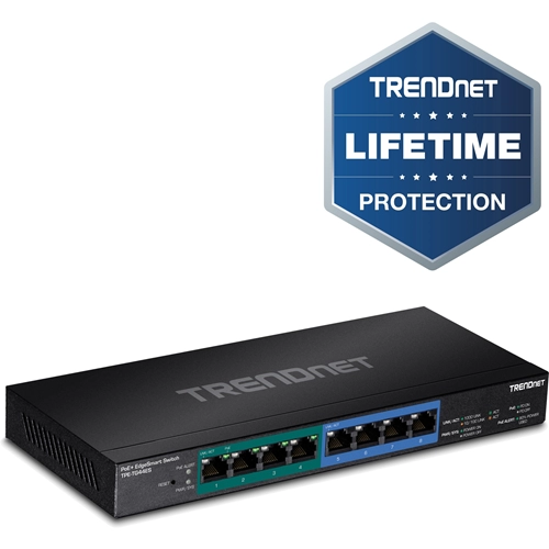 TPE-TG44ES <div itemprop="description">Commutateur Ethernet TRENDnet EdgeSmart TPE-TG44ES 8 Ports Gérable - Nouveau - 2 Couche supportée - Paire torsadée - Fixation au mur</div>