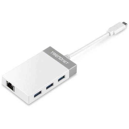 TUC-ETGH3 <div itemprop="description">Hub Combo USB/Ethernet TRENDnet Nouveau - USB Type C - Externe - 3 Total USB Port(s) - 3 USB 3.0 Port(s)1 Port(s) réseau (RJ-45) - PC, Mac</div>