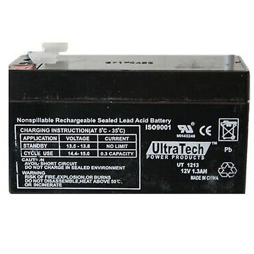 UT-1213 <div itemprop="description">Ultratech Batterie Étanche Au Plomb 12v - 1,2ah</div>