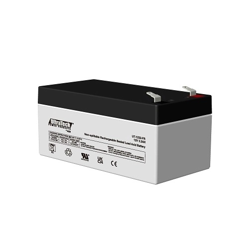 UT-1232-FR BATTERY SLA 12V 3.2A T1 FLAME RESISTANT