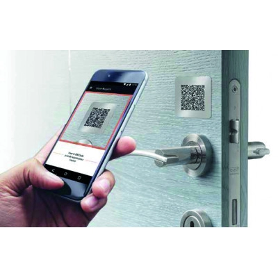 VAQRCODE <div itemprop="description"> PLAQUE PLASTIQUE AC QRCODE (CODE A FIXER SUR PORTE) 50x50mm</div>