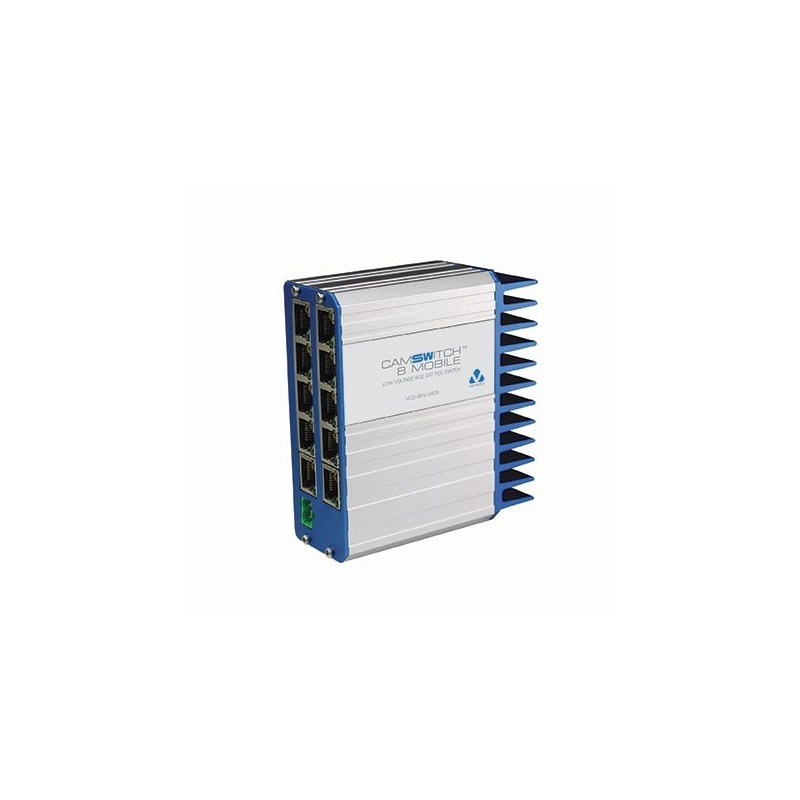 VCS8P2MOB SWITCH MINIATURISE POE 8 VOIES 12V 80W