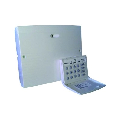 VERITASR8+ <div itemprop="description"> CENTRALE 8 ZONES FILAIRE 4 GROUPES + CLAVIER LED TEXECOM</div>