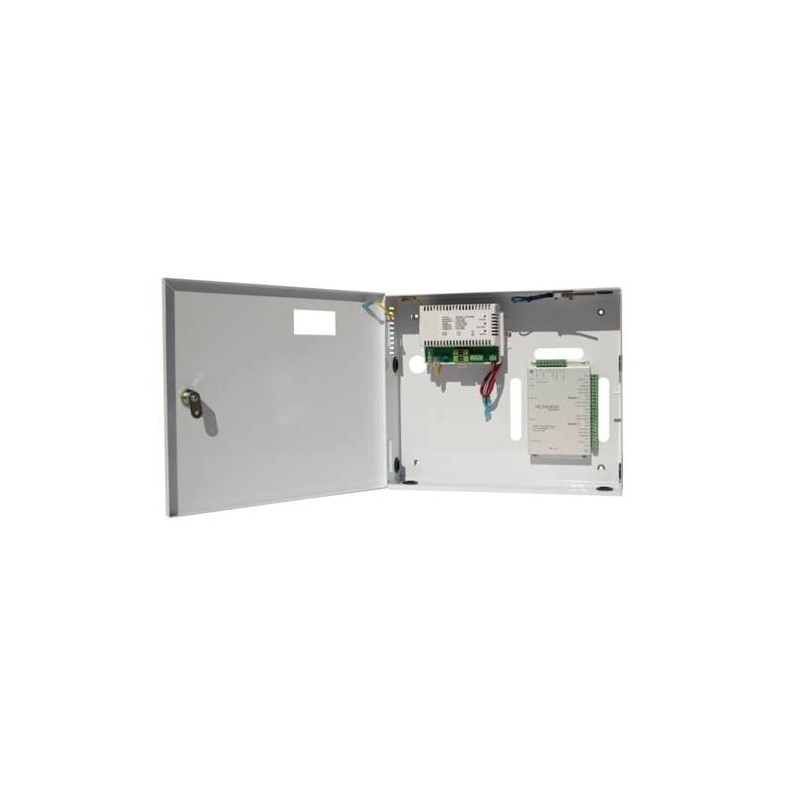 VERSO220 UTL IP 2 LECTEURS/15000 UTILISATEURS - COFFRET MURAL ET ALIM