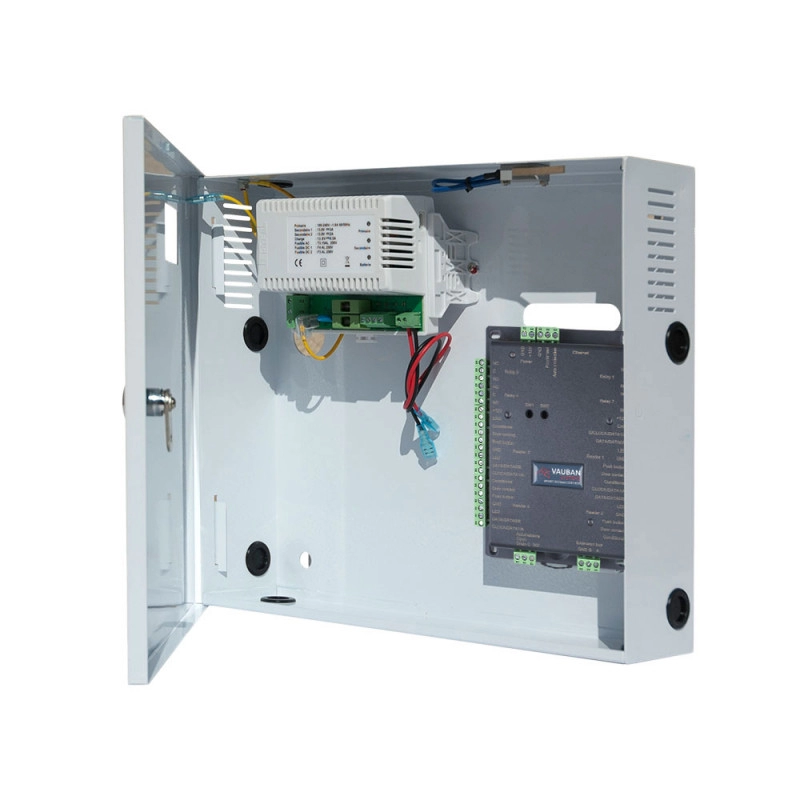 VERSOPLUS1220 <div itemprop="description"> CENTRALE TCP-IP VERSO+ 1 LECTEUR SERVEUR WEB COFFRET 220V</div>
