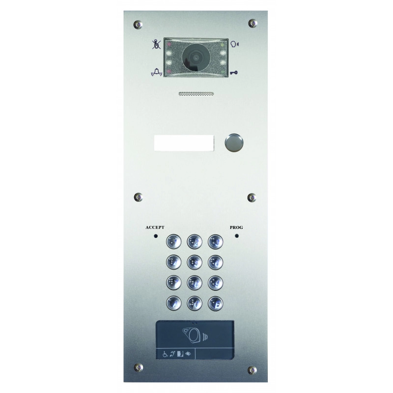 VK1351S <div itemprop="description"> KIT VIDEO AV 1 BP SAILLIE ML 4.3`` + CLAVIER +LECTEUR 2FILS</div>