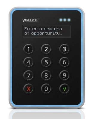 VR40S-MF Lecteur - clavier/afficheur 13,56 MHz sériel/sectoriel anti-vandale - Arming station-OSDP RS485 