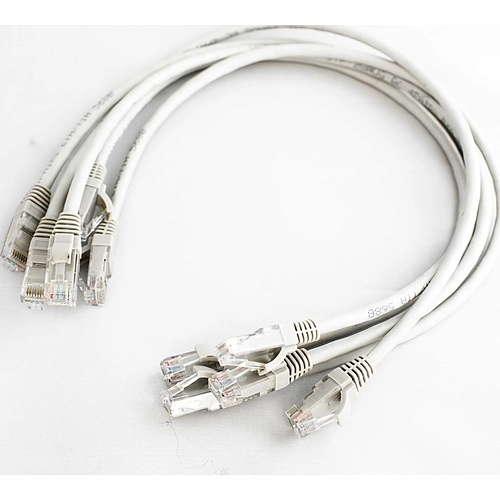 WBXC5EGY10MP1 PATCH CORD COPPER 10M C5 PATCH RJ45 GY