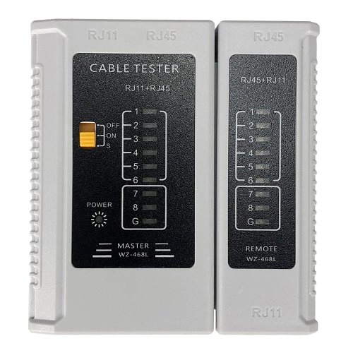 WBXCATBTESTER <div itemprop="description">Testeur de C&acirc;ble W Box - Essai de C&acirc;ble à Paire Torsadée, Test de c&acirc;bles - Réseau (RJ-45) - 9V</div>