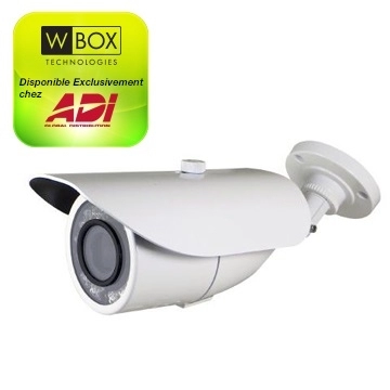 WBXCL106RPW CAMERA BULLET EXT J/N IR 1000L 2.8-12 Bl