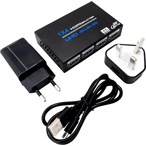 					WBXHDMIS4 < > HDMI Splitter 1x4</>