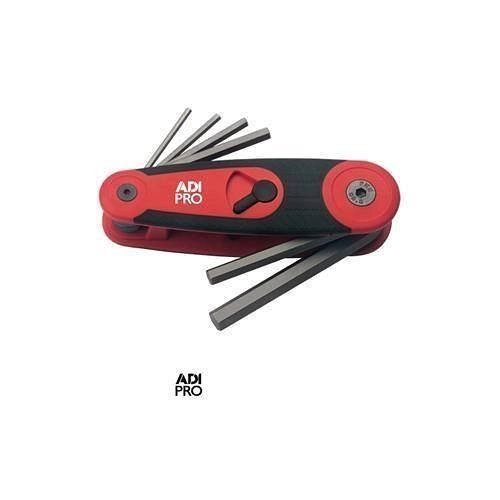 WBXHEX6PC 6 Piece Foldup Hexagon Key Set