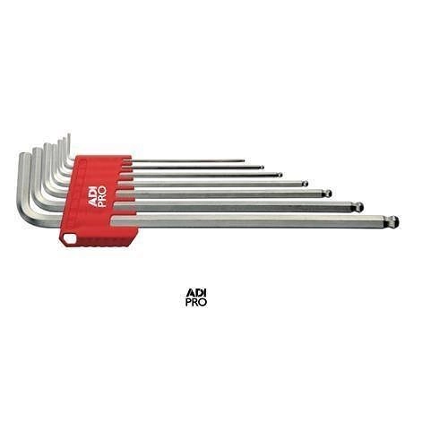 WBXHEX7PCL 7 Piece Ball End Hex L Key Set Long Arm