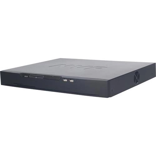 WBXNV08P82S NVR 8CH 80Mbps 2xHDD 0TB 8xPoE