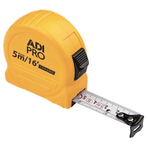 WBXTAPE5M Tape Measure, Inch/Metric 5M-16ft