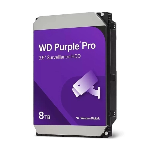 					WD8002PURP WD WD8002PURP Purple Surveillance CRM AI Support Disque dur, 8 To