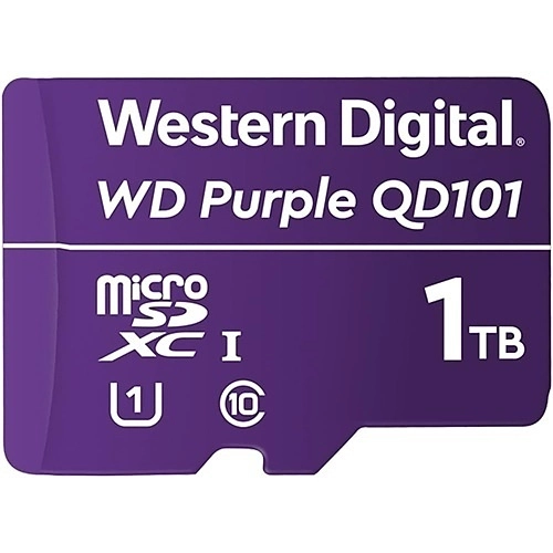 					WDD100T1P0C WD WDD100T1P0C SC Ultra Endurance Carte mémoire flash MicroSDXC, 1 To pour caméra de surveillance