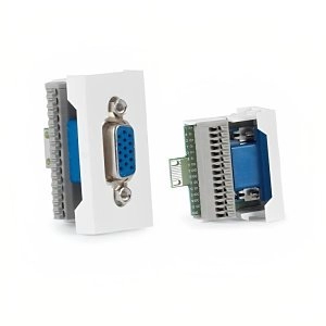 WP-34V Module 22,5x45 Blanc VGA D15