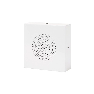 WS501 <div itemprop="description"> HAUT-PARLEUR MURAL/PLAFOND METAL BLANC (ANTI VANDALISME-FEU)</div>