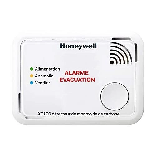 XC100-FR-A <div itemprop="description">Détecteur Autonome De Monoxyde De Carbone Honeywell Interface Xc100 10 Ans</div>