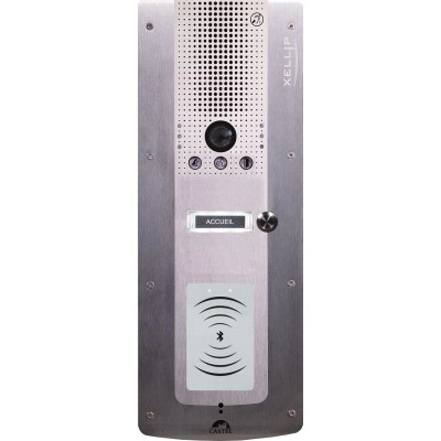 XEVIDEO1BBLE <div itemprop="description"> PORTIER VIDEO IP/SIP 1 BP + LECTEUR BLUETOOTH POE</div>