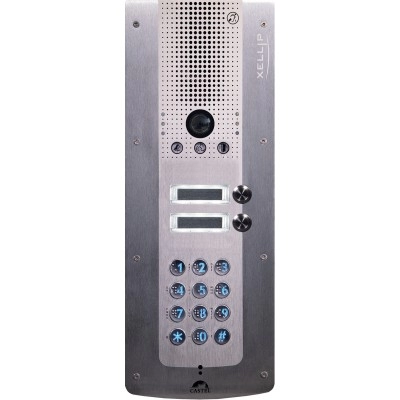 XEVIDEO2BCLAV <div itemprop="description"> PORTIER VIDEO FULL IP/SIP 2 BP + CLAVIER BRAILLE POE</div>