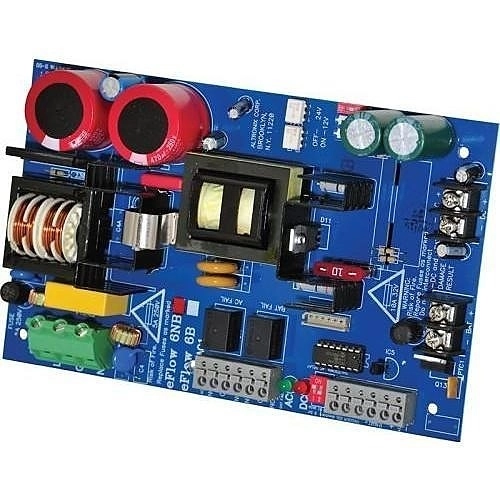 eFlow6NB Altronix eFlow6NB Chargeur d`alimentation, sortie unique, 12/24VDC à 6A, sortie auxiliaire, FAI, LinQ2 Ready, 115VAC, Board